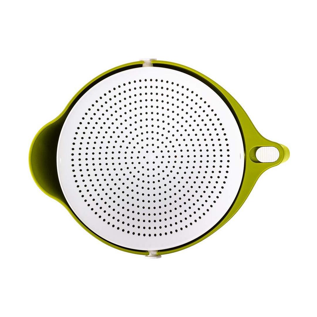 Detachable Double-Layer Kitchen Plastic Colander Strainer